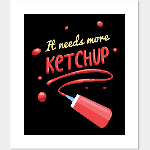 Ketchup Lover Wall Art by Design Seventytwo